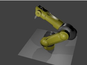 brazo robotico 3D मॉडल