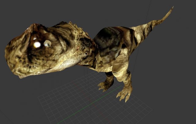 dinosaurio 3D Model .c4d .max .obj .3ds .fbx .stl .blend 
