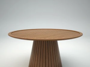 gloster willam chair and whirl table 3D Model
