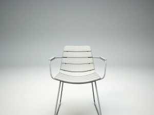 gloster willam chair and whirl table Modèle 3D