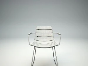 gloster willam chair and whirl table 3D Model