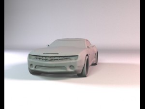chevrolet camaro ss 2010 3D Model