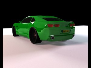 chevrolet camaro ss 2010 3D Model
