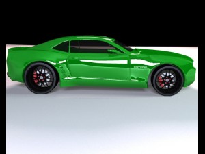 chevrolet camaro ss 2010 3D Model