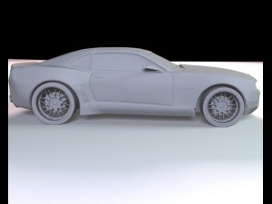 chevrolet camaro ss 2010 3D Model