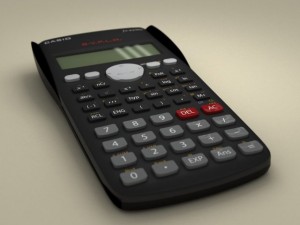 scientific calculator Modello 3D