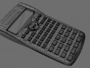scientific calculator 3D 모델