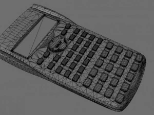 scientific calculator 3D Model