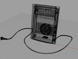 fan heater  cooler 3D Модель