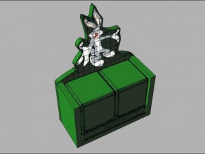 buggs bunny toy calendar 3D Model