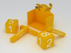 road runner toy calendar 3Dモデル