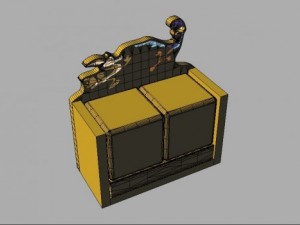 road runner toy calendar 3Dモデル