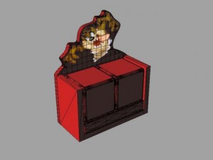 taz toy calendar Modello 3D