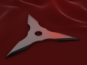 3 point shuriken 3D Model