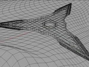 3 point shuriken 3D Model