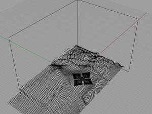 4 point shuriken wide edge Model 3D