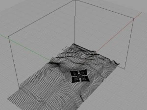 4 point shuriken wide edge 3D Model