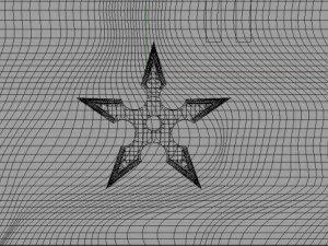 5 point shuriken 3D Model