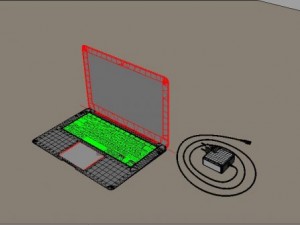 macbook air 3D मॉडल
