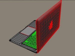 macbook air 3D मॉडल