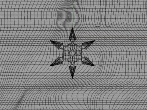 6 point shuriken 3D Model