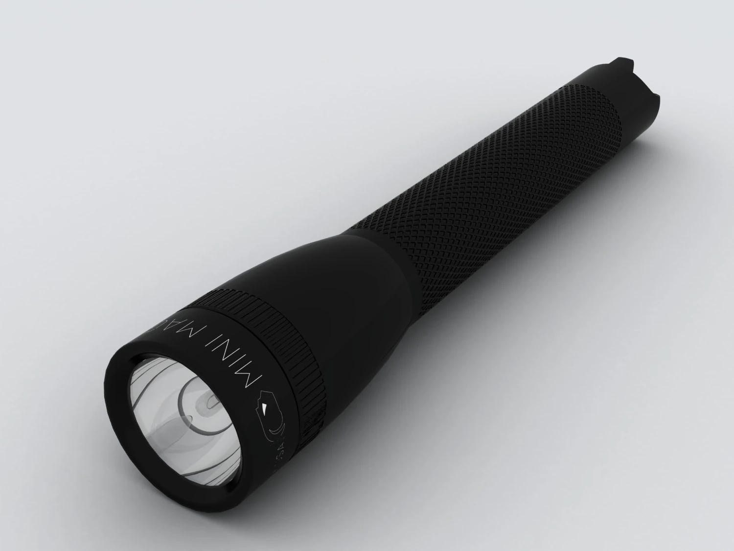 maglite flashlite 3D Model .c4d .max .obj .3ds .fbx .stl .blend 