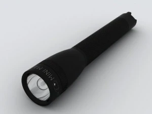 linterna maglite Modelo 3D