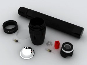 maglite flashlite 3D Model