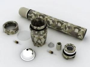 maglite flashlite 3D Model