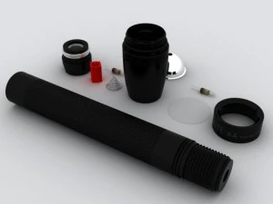 maglite flashlite 3D Model