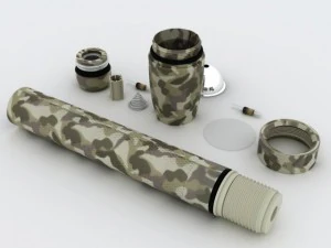 maglite flashlite 3D Model