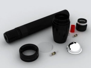 maglite flashlite 3D Model