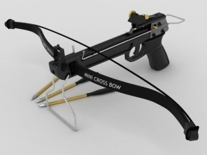 hand crossbow 3D मॉडल