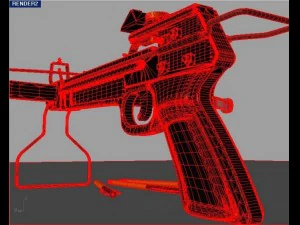 hand crossbow 3D Model
