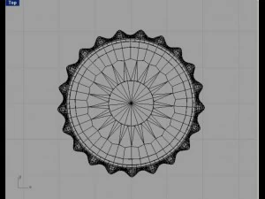 cola bottle tin cap 3D Model