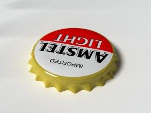 amstel bottle tin cap 3D Model