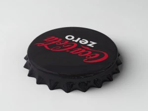 tutup kaleng botol cola nol Model 3D