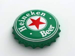 heineken bottle tin cap 3D मॉडल