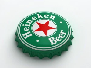 heineken bottle tin cap 3D Model