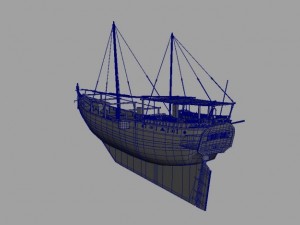 gulf ship 3D 모델