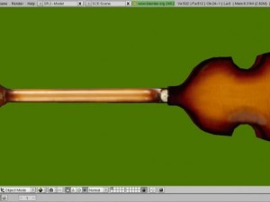 hofner bass 3D Model