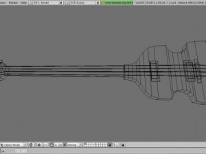 hofner bass 3D Model