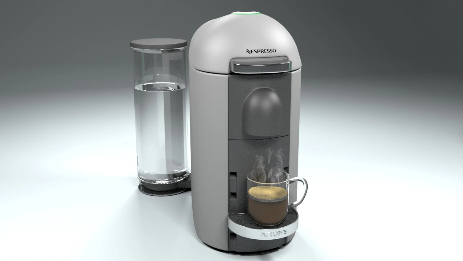 nespresso vertuo plus 3D Model .c4d .max .obj .3ds .fbx .stl .blend 