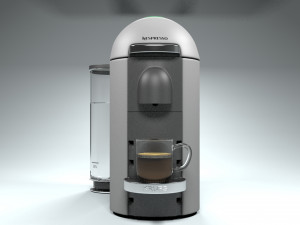 nespresso vertuo plus Modelo 3D
