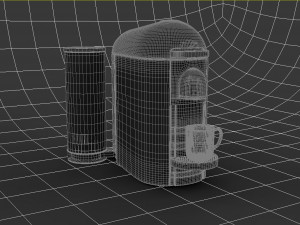 nespresso vertuo plus Modelo 3D