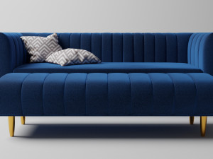 amicie sofa set Modèle 3D
