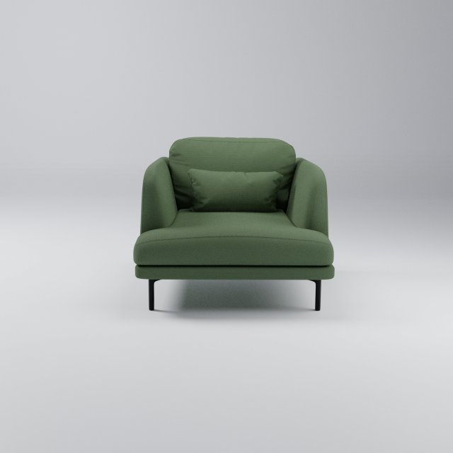 herman armchair 3D Модель .c4d .max .obj .3ds .fbx .stl .blend 