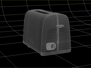 russell hobbs toaster 3D Model
