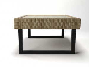 solleron rattan table 3D Model