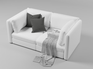 valentuna modular sofa 3D Модель